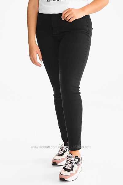 Черные джеггинсы C&A Jegging Jeans, батал, большой размер 56