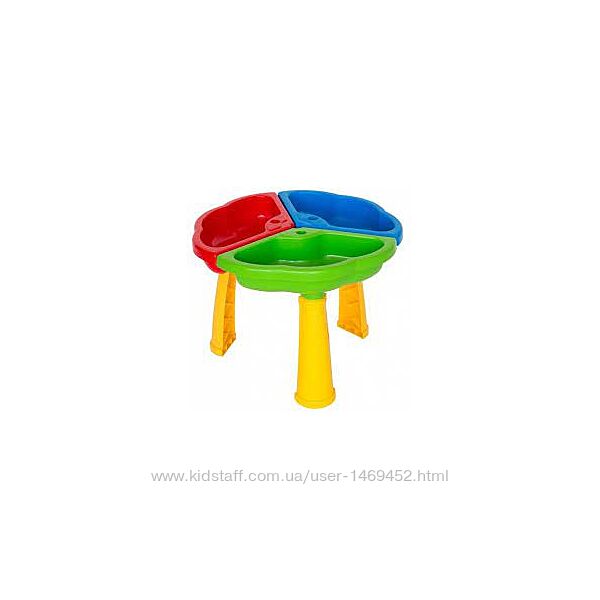 Ігровий столик Tigres для дітей 39481 складний, пісочниця