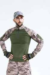 Тактический военный костюм убакс штаны комплект ВСУ хаки пиксель камуфляж