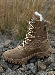 Берци берці зима на блискавці койот коричневі шкіра натуральна