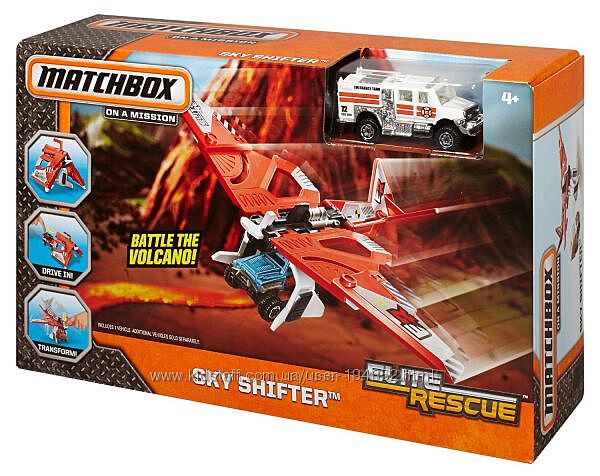 Matchbox Elite Rescue Glider Vehicle игровой набор 
