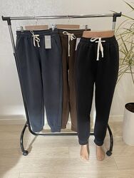 Теплые спортивные штаны, теплые джоггеры, плюшевые штаны на меху р 48-56