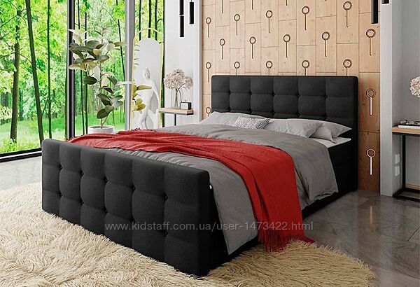 Роскошная двуспальная кровать с матрасом 160 см с потрясающим комфортом