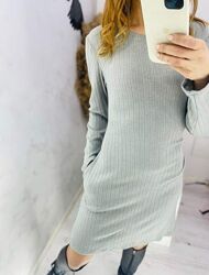 Вязана сукня 