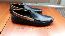 Мокасины туфли 44 размер, 29 см черные коричневые мужские