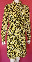 casual ladies сукня туніка сорочка гудзики пума пантера