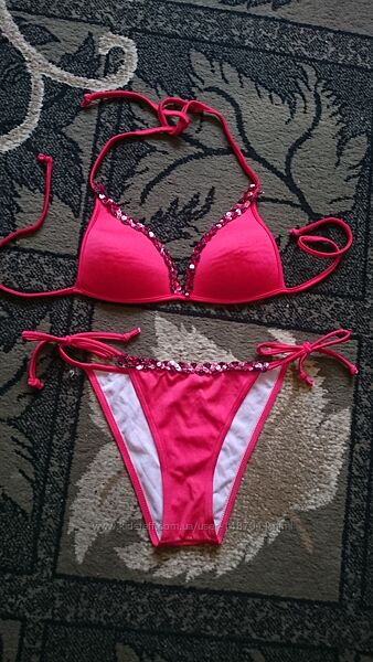 Купальник женский раздельный красный 42 - 44