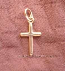 Крестик позолоченный