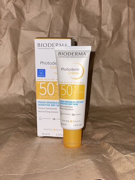 Крем солнцезащитный для сухой кожи лица Bioderma Photoderm, 40 мл
