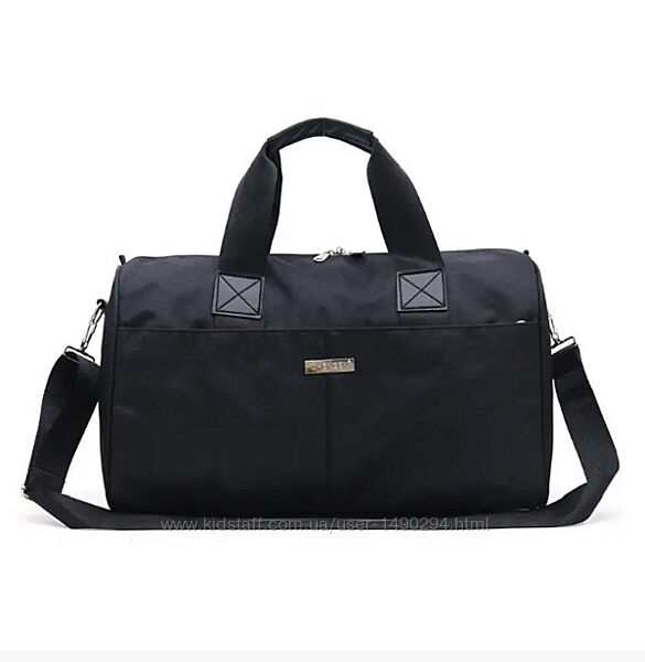 Сумка спортивная средняя черная