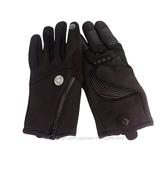 Перчатки мужские сенсорные черный размер L