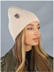 Шапка вязаная женская Сол размер 56-59