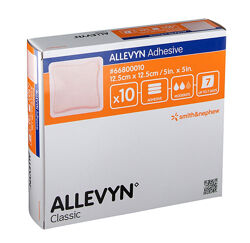 Allevyn Classic 12,5 Х12,5 см протипролежневий Пластир. Англія.