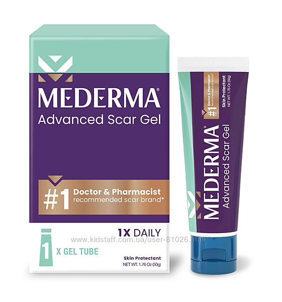 Mederma Scar Gel 50g 1,76 oz Велика упаковка медерма