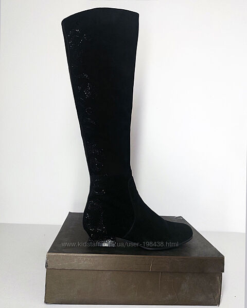 Суперціна. HILAG зимові чоботи , натуральна замша і хутро. нові, р. 35, 36