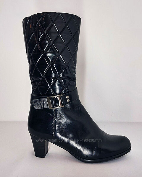 Суперцена ERISSES Зимние сапоги, натуральная кожа и мех. новые, р. 40-41