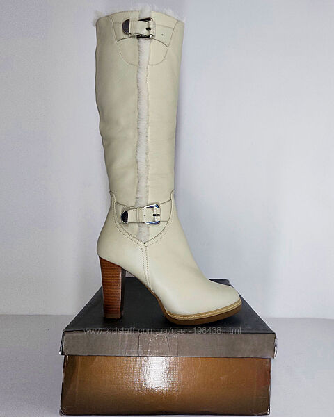 Суперцена. Стильные зиние сапоги. Натуральная кожа и мех. Новые, р. 38