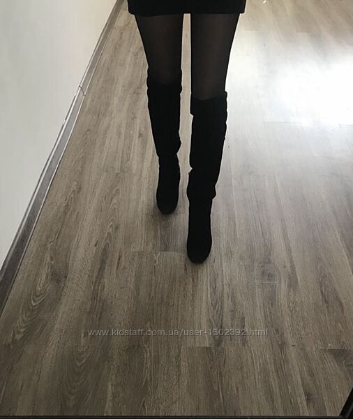 Зимние высокие сапоги