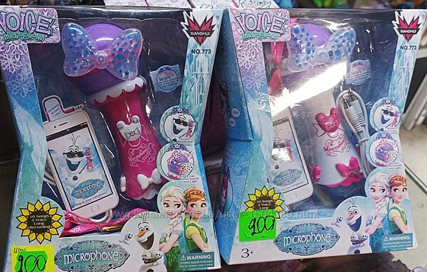 Мікрофон музичний Star Toys Мінні Маус світло 773 Укрпошта безкоштовно