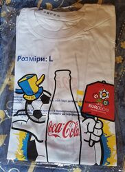 Футболка Кока-Кола Євро-2012. Розмір L