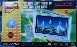Міні-телевізор LCD Nishica NM-7770R. 7 дюймів