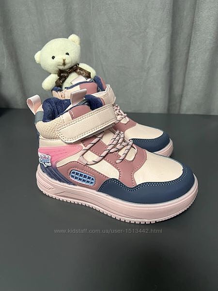 Ботінки зимові на резинках та липучці