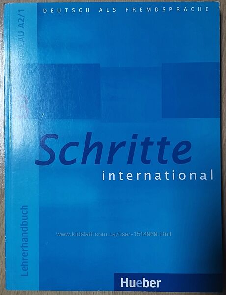 Schritte 3 international. Lehrerhandbuch / Посібник для вчителя