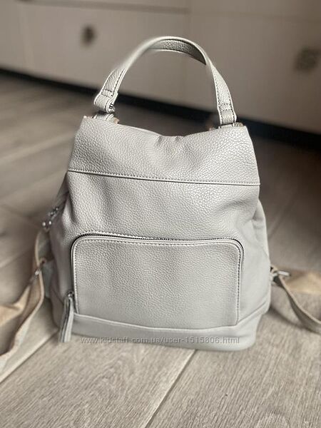 Рюкзак якісний, новий, світло сірий