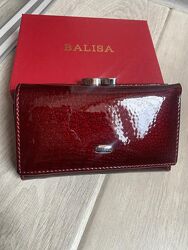 Шкіряной гаманець на магнітах balisa 