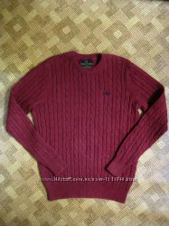 свитер, джемпер, кофта - косы - коттон - Simon Сarter - размер L