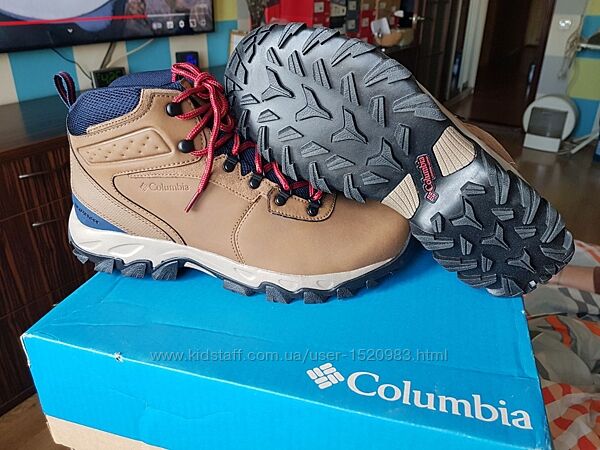 Columbia Оригинал 44 Ст . 29 см Новые Кожаные Ботинки Зима