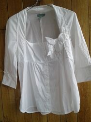 Нарядная блуза из тонкого хлопка -батиста , Индия
