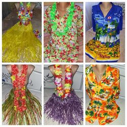 Гавайский костюм.