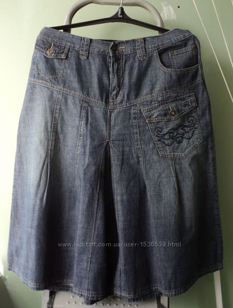 Юбка джинс размер 50-52 