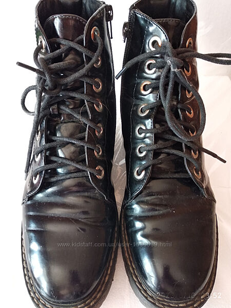 женские ботинки на шнуровке размер 39