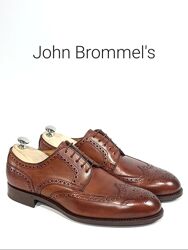 Кожаные мужские туфли броги John Brommel&acutes Оригинал
