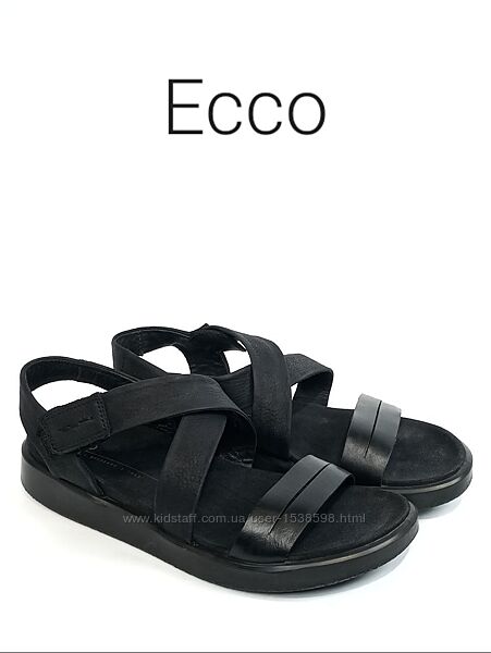 Кожаные женские сандалии Ecco Flowt Оригинал