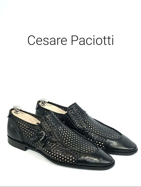 Кожаные летние туфли Cesare Paciotti Оригинал