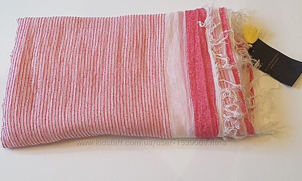 Розовый шарф, 1,5х1,4 м, maison scotch , нидарланды