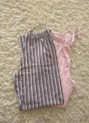 Котонові піжамні штани 