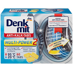 Таблетки для очистки стиральных машин DenkMit Германия 60 шт / поштучно
