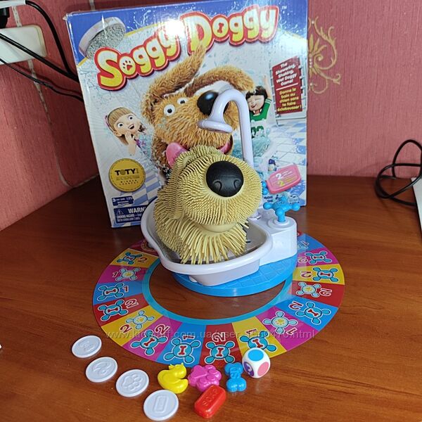 Настільна гра soggy doggy spin master купай цуценя