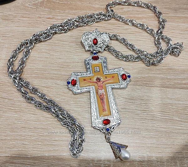Нагрудний Хрест з прикрасами наперсний иерейский крест для священника