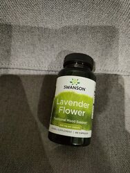 Квітка лаванди, lavender flower 400 мг, 60 капсул swanson