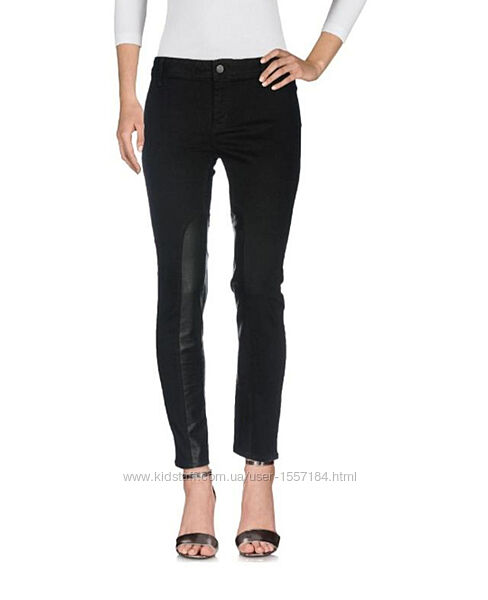 Роскошные джинсы с кожаными вставками burberry brit porthbridge jeans ориги