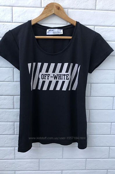 Женская футболка off-white