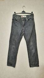 Брендовые джинсы серые мужские скини бренд Levi&acutes р50 w28