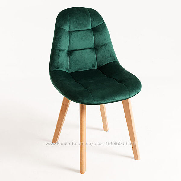 Мягкий стул Лорена, цвет зелёный, синий