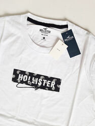 Оригінальна біла футболка Hollister