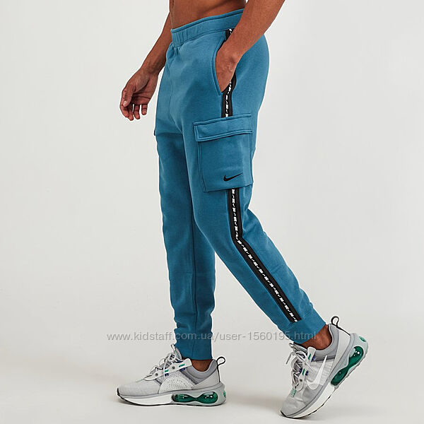 Утеплені штани на флісі nike sportswear m fleece cargo pants / dm4680-415